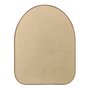 Recorte de Mdf 9mm para Artesanato com Tira de Couro Sintético - Organic4