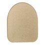 Recorte de Mdf 9mm para Artesanato com Tira de Couro Sintético - Organic4