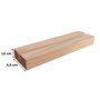 Ripa de Madeira Pinus Natural com Friso para Placas - 1,5x4,5
