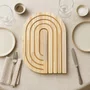 Souplast de Madeira Pinus Multiuso Para Mesa Posta, Jogo Americano e Descanso de Pratos