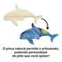 Tábua de Pinus Recortada para Artesanato em Forma de Orca