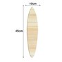 Tábua de Pinus Recortada para Artesanato em Forma de Prancha Surf Hibrid