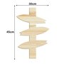 Tábua de Pinus Recortada para Artesanato em Forma de Setas Indicativas de Pranchas Surf