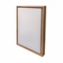 Tela para Pintura com Moldura Canaleta Flutuante Lisa Revestida - 2x2,8