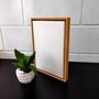 Tela para Pintura com Moldura Canaleta Flutuante Lisa Revestida - 2x2,8